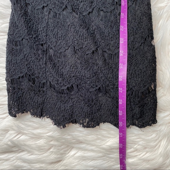 Free People Daydream Lace Mini Dress in Black - Picture 10 of 10